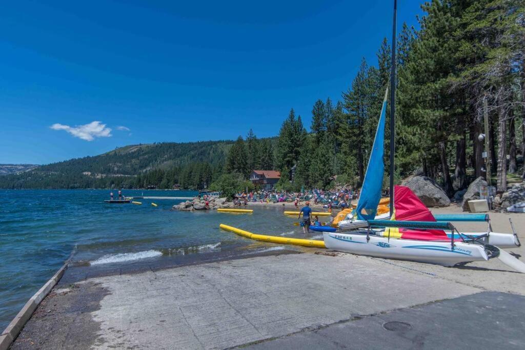 3Br Tahoe Donner Cabin With Hoa Perks Like Pools Hot-Tub Minutes To Trails Lake Golf Truckee Bagian luar foto